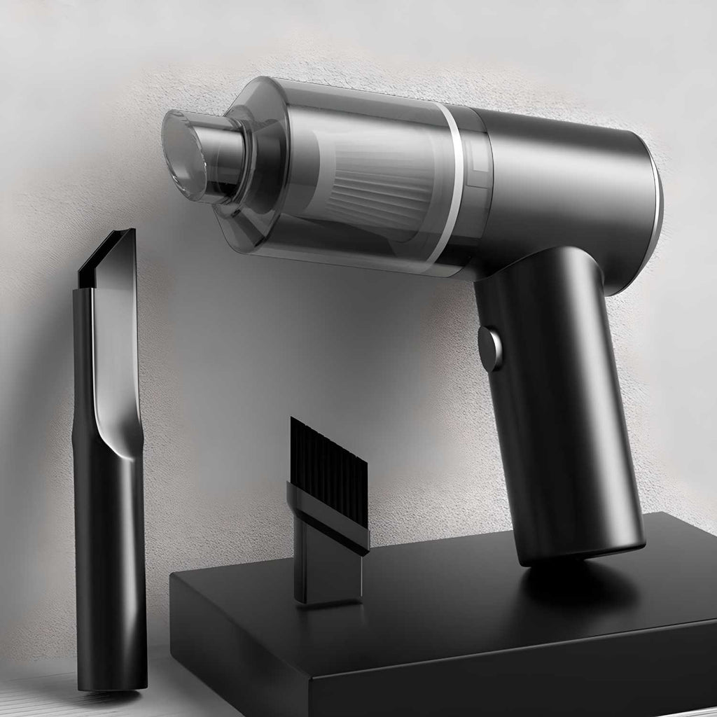 🌀 2-in-1 Portable Air Duster & Wireless Vacuum Cleaner – Powerful, Lightweight & Rechargeable!