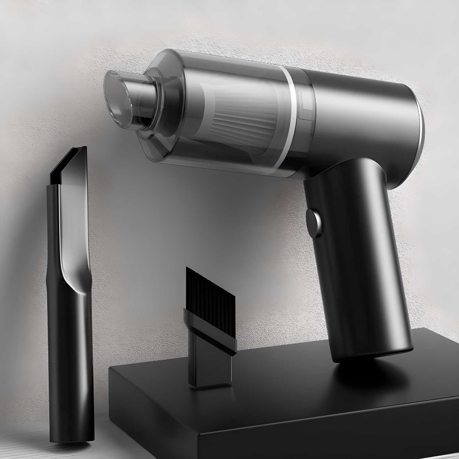 🌀 2-in-1 Portable Air Duster & Wireless Vacuum Cleaner – Powerful, Lightweight & Rechargeable!