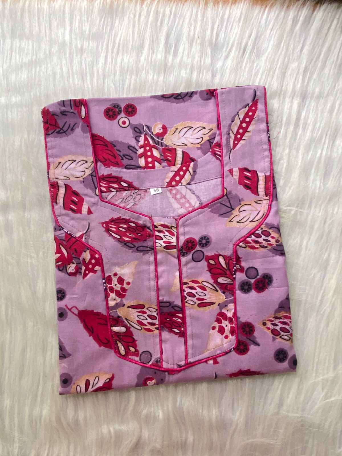 Women’s Cotton Nightwear – Comfortable Fit & Soft Fabric | Front Zip Design