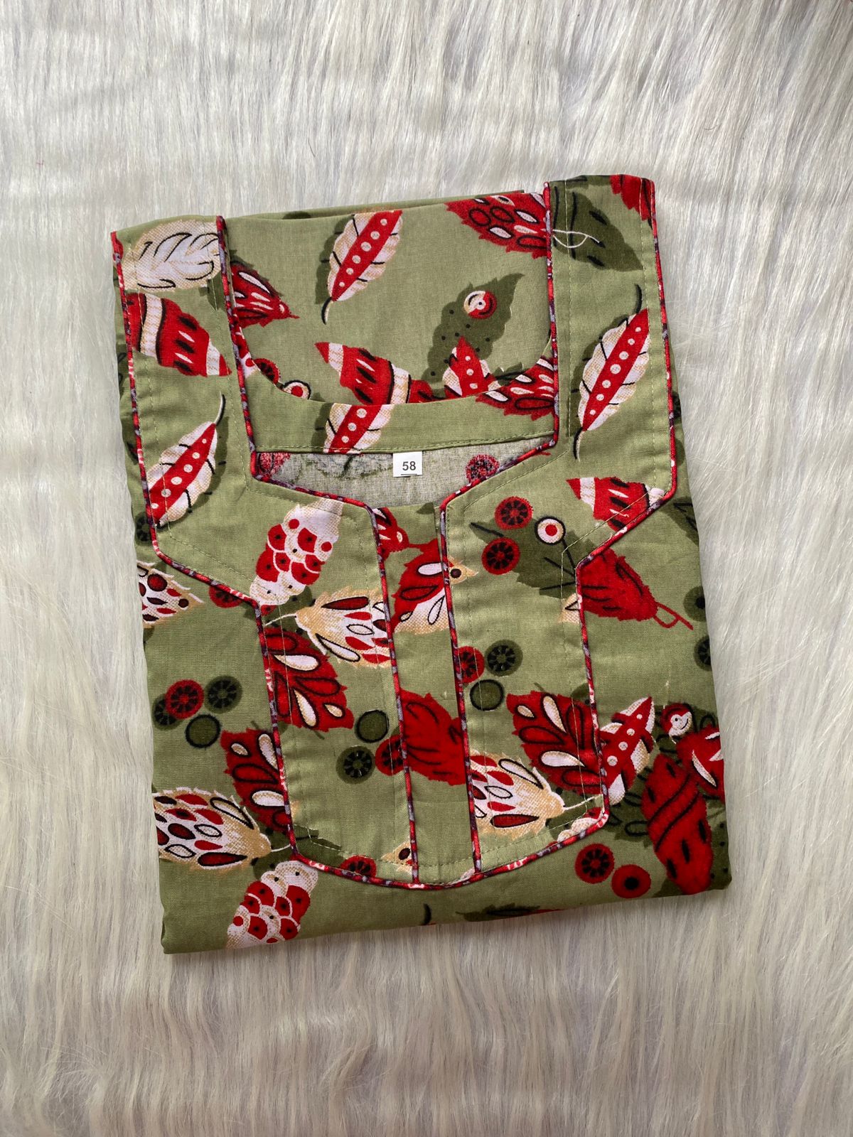 Women’s Cotton Nightwear – Comfortable Fit & Soft Fabric | Front Zip Design