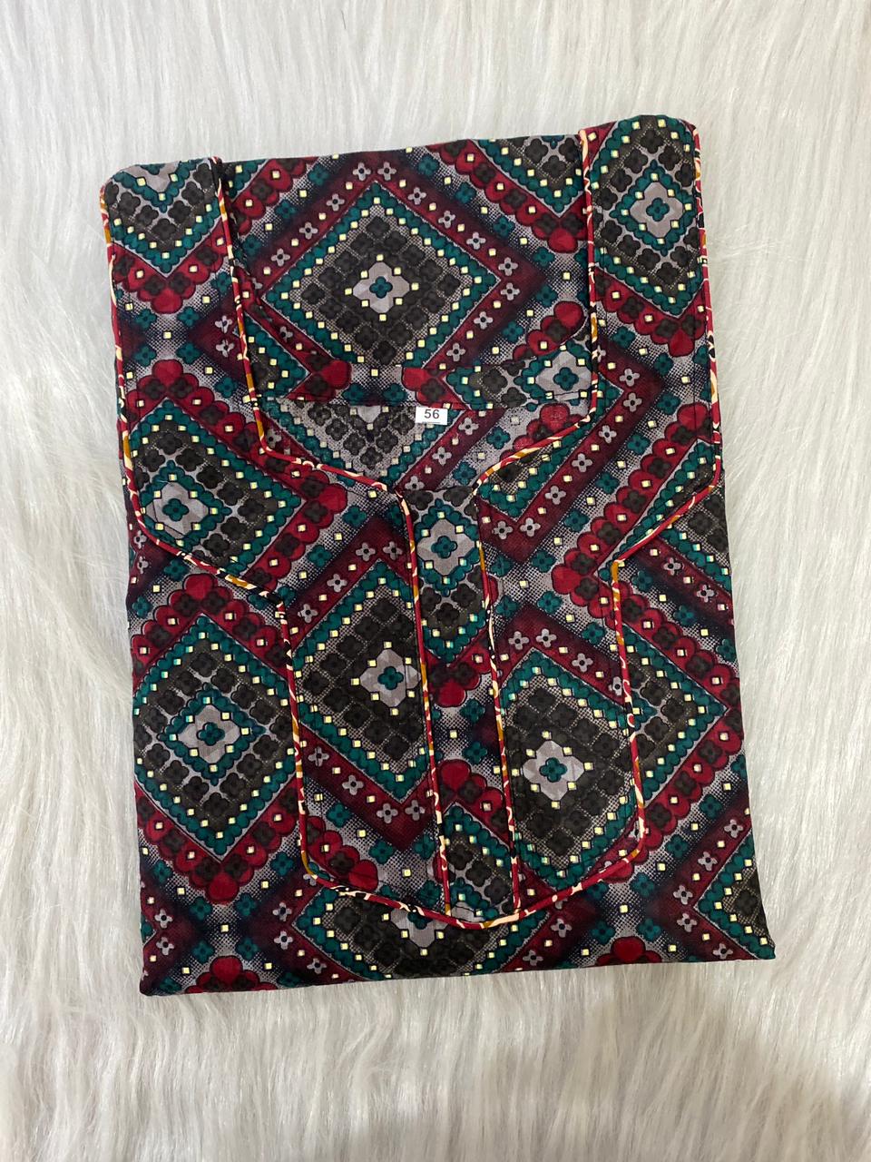 Women’s Cotton Nightwear – Comfortable Fit & Soft Fabric | Front Zip Design