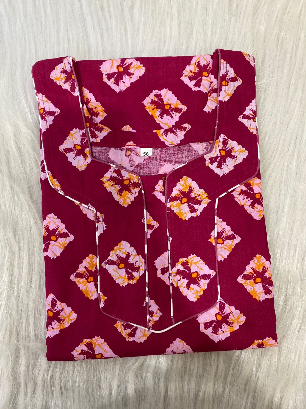 Women’s Cotton Nightwear – Comfortable Fit & Soft Fabric | Front Zip Design